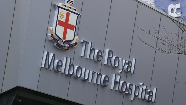 A staffer at the Royal Melbourne Hospital has been stood down over an anti-Semitic comment posted on social media. Picture: David Crosling