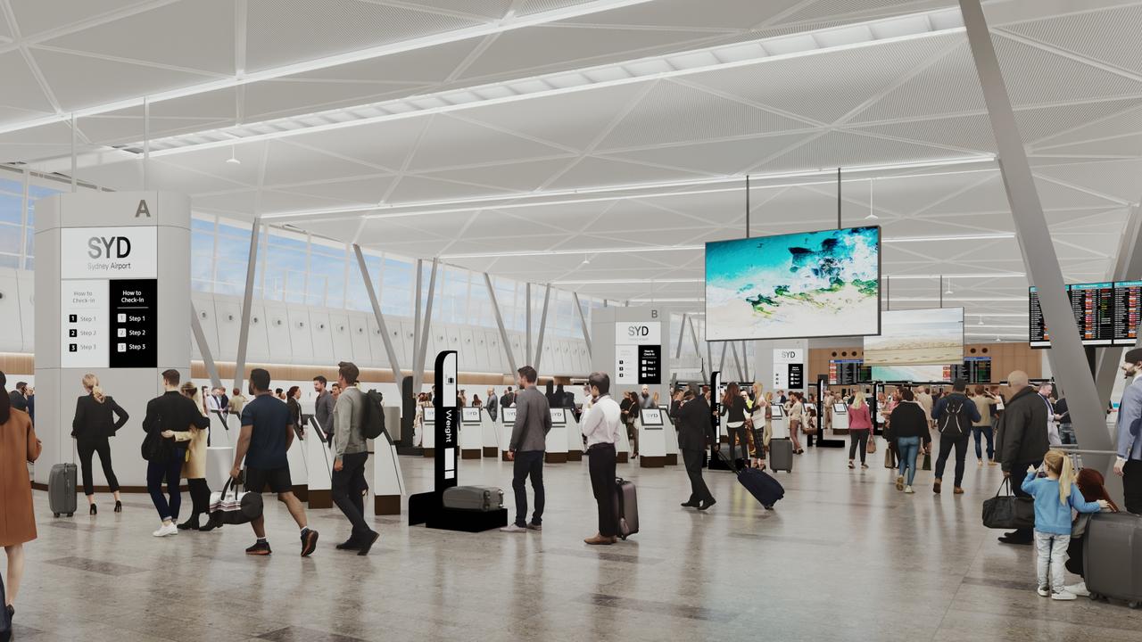 Sydney Airport is expected to upgrade its T2 by 2026. Picture: Supplied