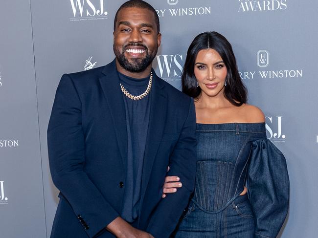 Kanye and Kim split in early 2021. Picture: Mark Sagliocco/WireImage