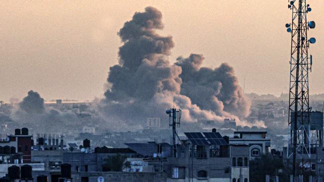 Israel’s military campaign against Hamas has killed more than 23,000 Palestinians since October 7, according to Gaza health officials. Picture: AFP.