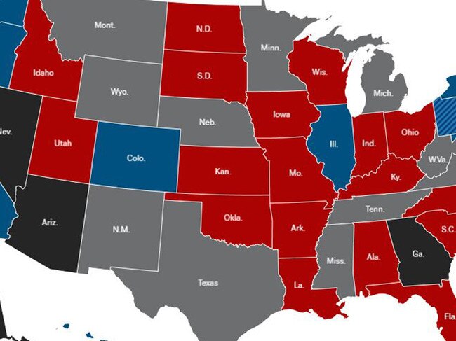 US midterm elections results. Picture: Fivethirtyeight.com