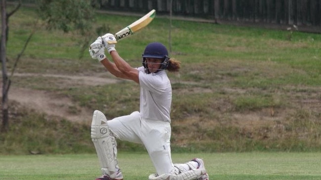 Nathan Boucher hitting out for Glen Iris last season.