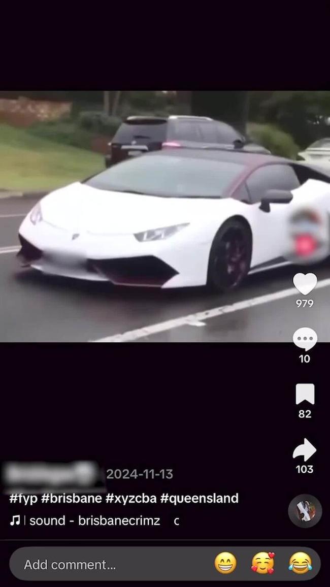Youths taunt police about alleged stolen vehicles