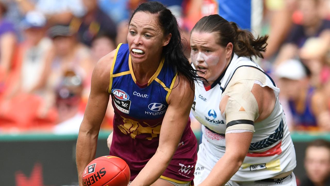 New Brisbane Lions AFLW AFL Women’s captain Leah Kaslar, replacing Emma ...