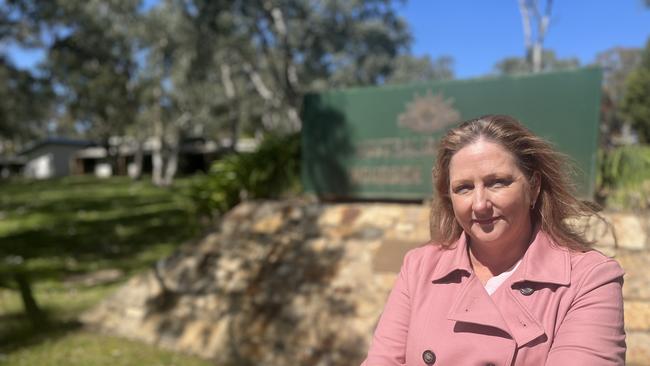 Independent Adelaide Hills MP Rebekha Sharkie says her community wants clarity about the future of the Woodside Barracks. Picture: Supplied.