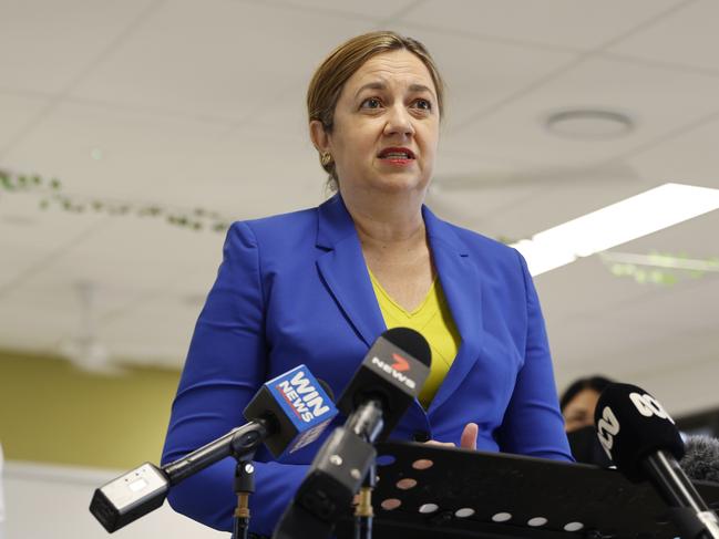 Premier Annastacia Palaszczuk believes reports were not doctored to suit the Government’s political agenda. Picture Lachie Millard