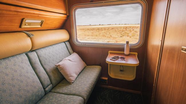 Gold Service twin cabin on The Ghan.