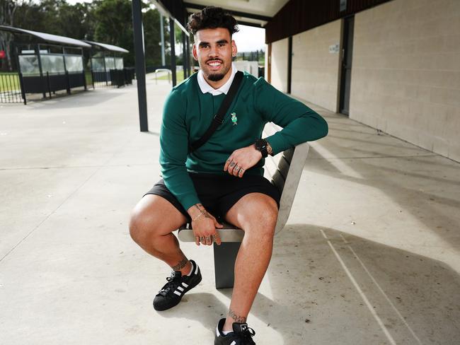 May gets recognised more as a YouTuber than footy player. Picture: Rohan Kelly