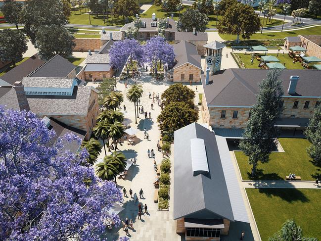 How the new heritage core is set to look at North Parramatta.