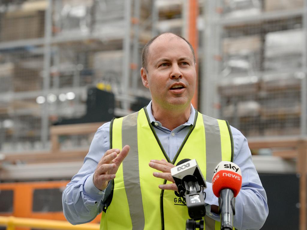 Josh Frydenberg has blocked a Beijing-backed takeover bid for an Australian-based company on national security grounds. Picture: NCA NewsWire / Andrew Henshaw