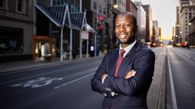 Bruce Djite. head of the Committee for Adelaide, wants to see the city he loves become more dynamic and exciting. Tom Huntley