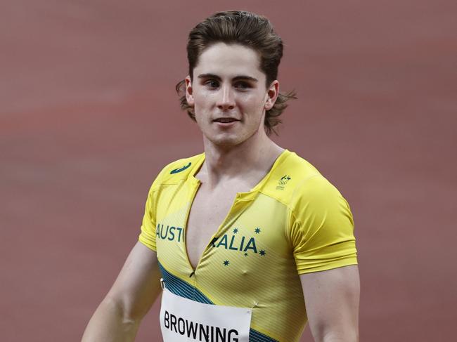 Rohan Browning isn’t at the Olympics to make up the numbers. Picture: Alex Coppel