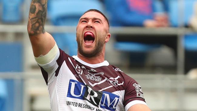 Curtis Sironen starred in his 100th match. Picture: Chris Hyde/Getty Images