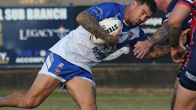 Troy Canning played a great game for Tugun in round three. Pic Mike Batterham