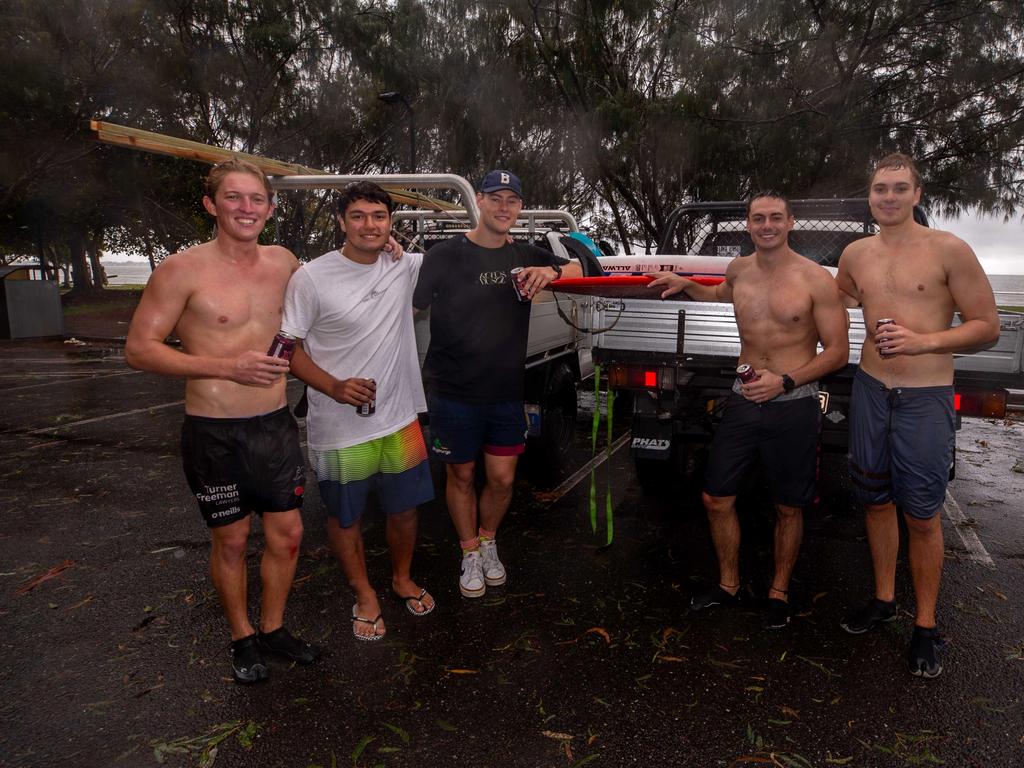 Oscar Farmer, Louis Drango, Callum Washington, Nick Hulcombe and George Noble.