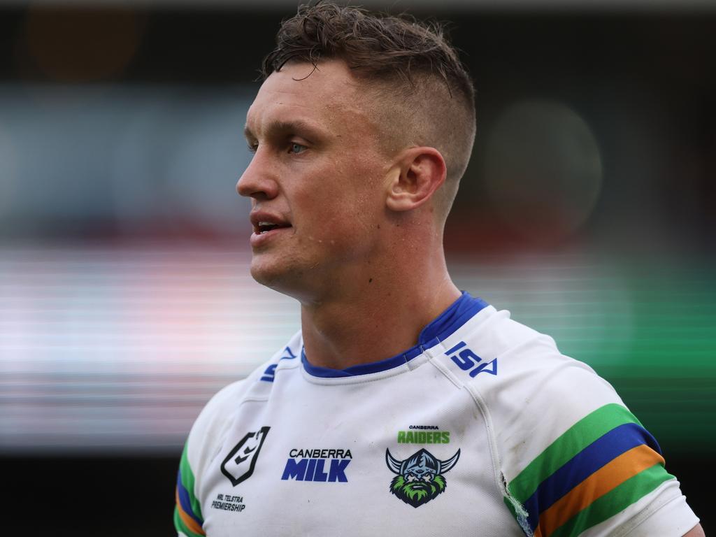 Jack Wighton will leave Canberra after 14 seasons in the nation’s capital. Picture: Scott Gardiner/Getty