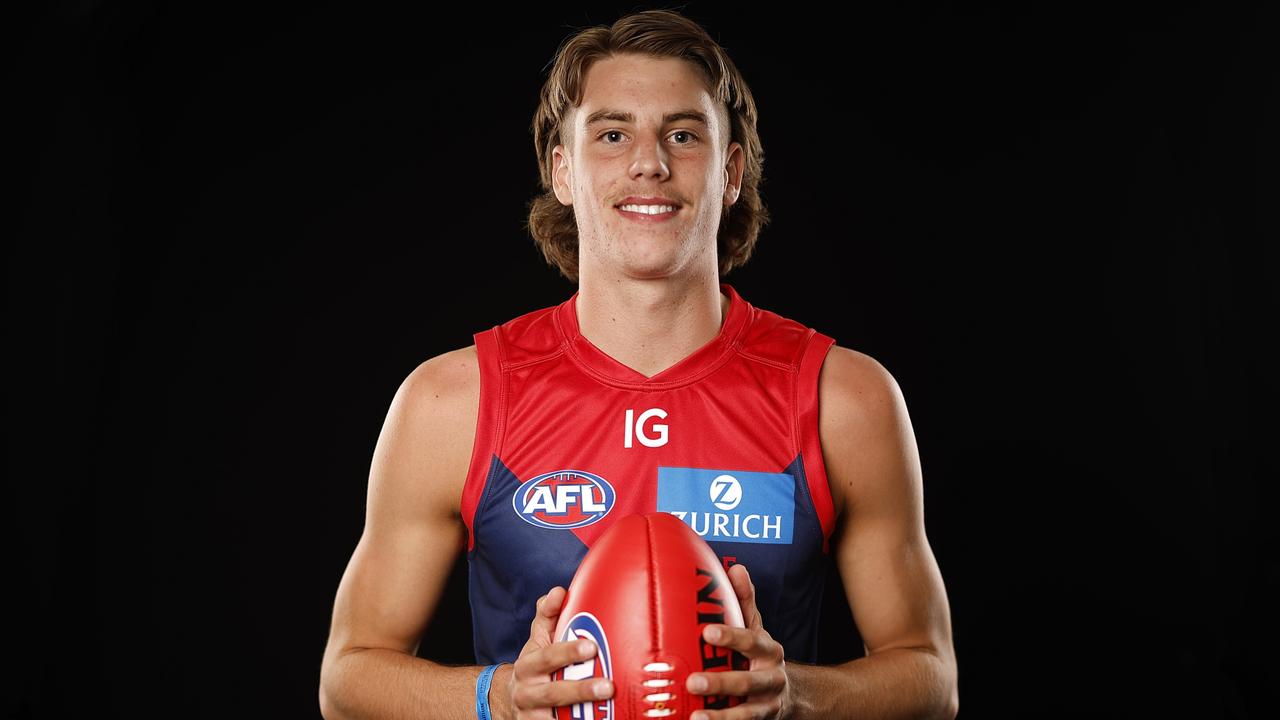 Caleb Windsor became a Demon at pick 7. Picture: Daniel Pockett/Getty Images