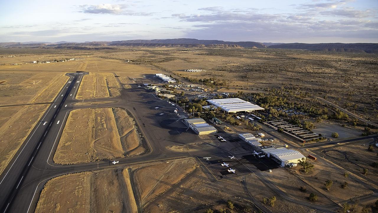 Alice Springs Airport.