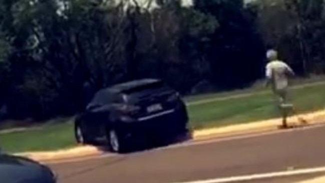 Video: Driver forced to chase runaway car through Bayview intersection ...