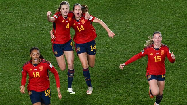 Spain are in the final! Picture: AFP