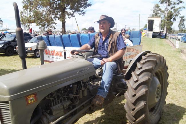 Bruce McKay driving at Queensland Heritage Rally