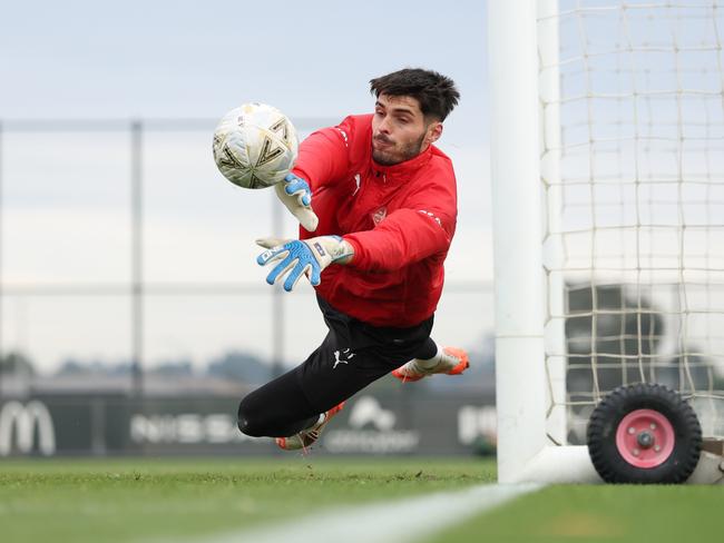 Melbourne City goalkeeper Patrick Beach. Picture: Getty Images