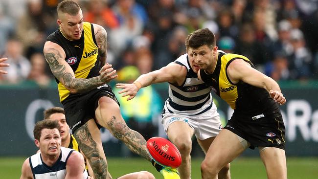 Richmond in the second most watched team on Fox Footy for Fridays and Saturdays. Picture: Getty Images