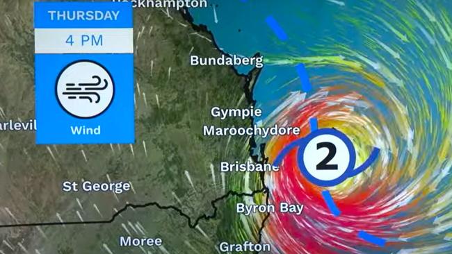 Tropical Cyclone Alfred nears Queensland coast