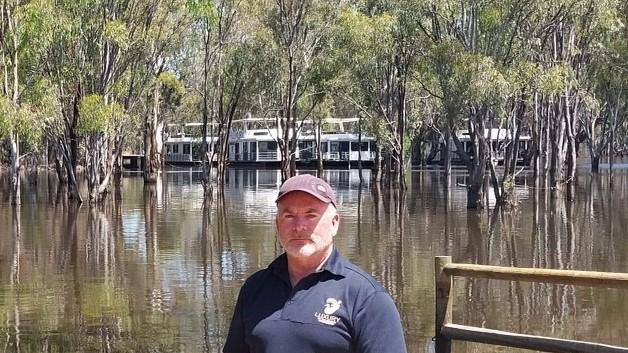 David Grubb owner of Luxury on the Murray houseboats