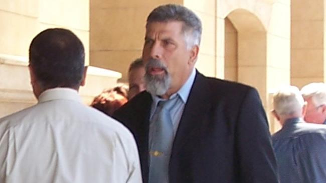 Agape Ministries church cult leader Rocco Leo outside the Supreme Court, prior to his departure from Adelaide.