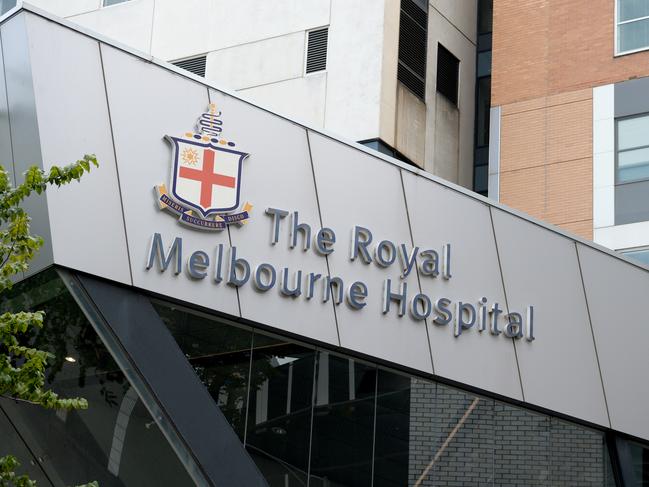 MELBOURNE, AUSTRALIA - NewsWire Photos MARCH 12, 2023: Generic images of Royal Melbourne Hospital. Picture: NCA NewsWire / Andrew Henshaw