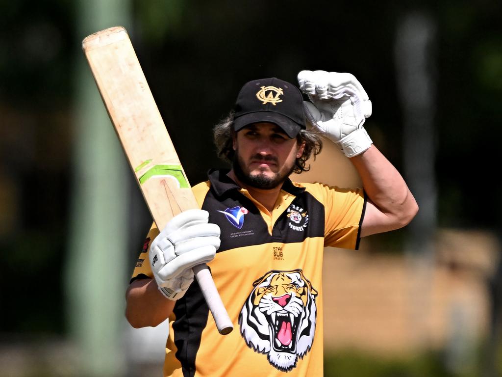 Tim O'Brien has scored heavily for Werribee in Victorian Sub-District cricket. Picture: Andy Brownbill.