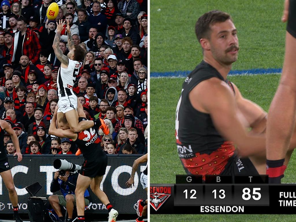 Essendon and Collingwood played out a draw.