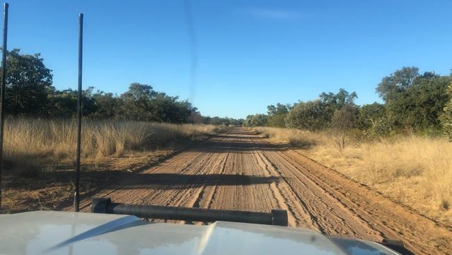 The "Uber Eats" drive to Cooradine. Photo: Argyle Pastoral Company