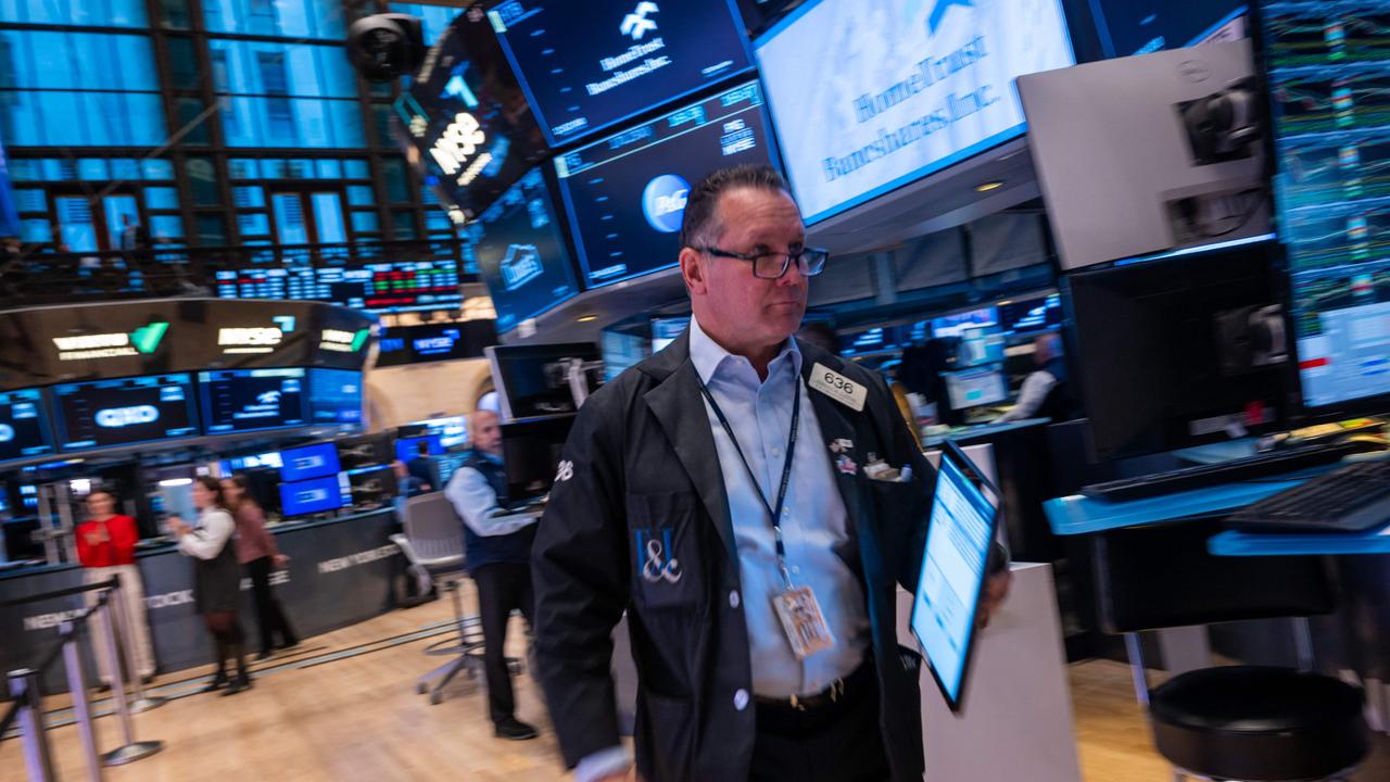 After diving 1.6 per cent on Thursday, the S&amp;P 500 was down 2.5 per cent for the week. Picture: Getty Images