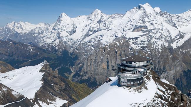 The 360-degree restaurant Piz Gloria. Picture: swiss-image.ch/Alain Zenger