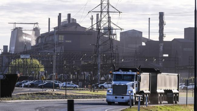 Temco in Bell Bay in Tasmania's north.