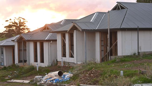 A local SA builder is working on plans to take over unfinished building projects left in limbo following the collapse of Felmeri Group. Picture: Keryn Stevens