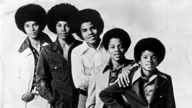 The Jackson Five music group - Michael, Jackie, Jermaine, Marlon, Randy and Tito Jackson 24 May 1973. Picture: Supplied.