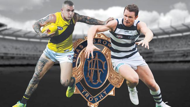 Danger and Dusty’s on-field battles could decide the Brownlow Medal.