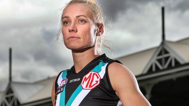 Top players such as Port Adelaide recruit Erin Phillips still fall behind the conditions set for women cricketers for the coming years.