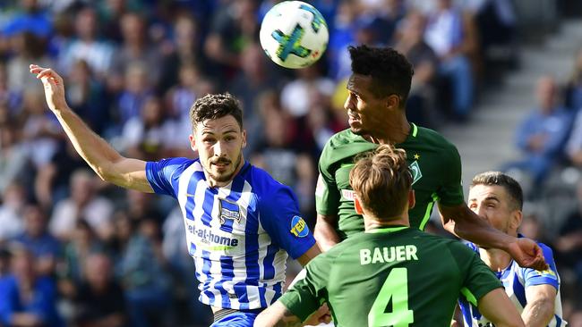 Mathew Leckie in action in the Bundesliga. Picture: AFP Photo