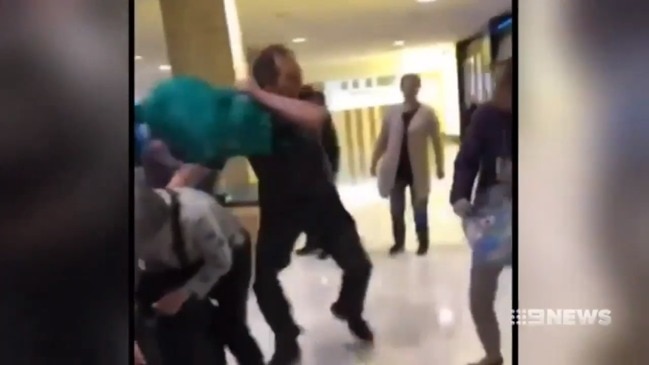 Shoppers filmed violently brawling over baby formula in Hurstville (9 News)