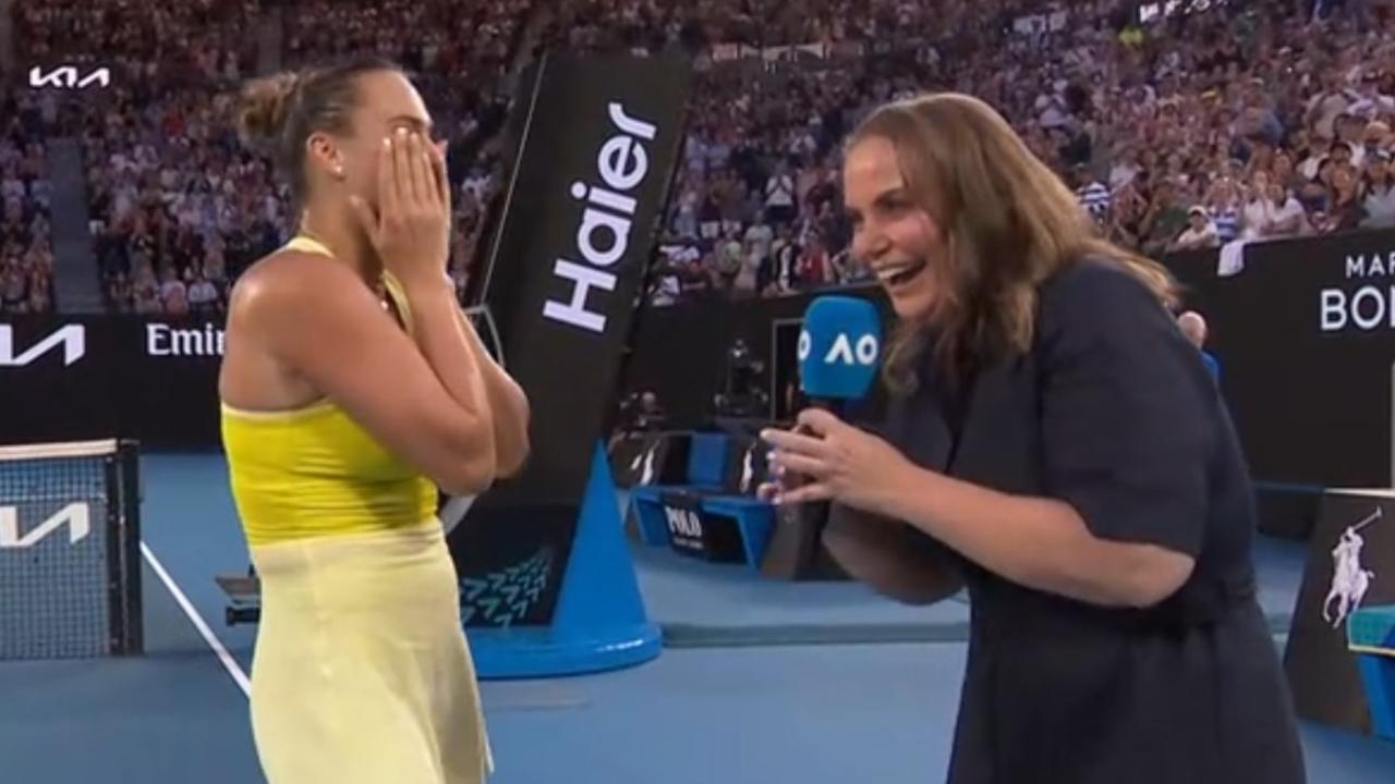 Dokic, Sabalenka in ‘viral’ on-court moment