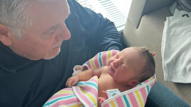 Remi Lu Kahurangi is Hadley’s sixth grandchild. Picture: 2GB Ray Hadley Morning Show