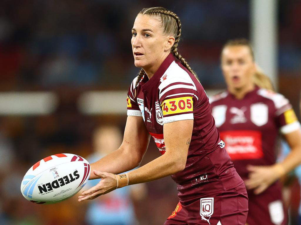 Ali Brigginshaw says the game one performance was “not ok”. Picture: Chris Hyde/Getty Images