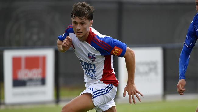 Tom Alisandratos in action for Port Melbourne. Picture: Andrew Batsch