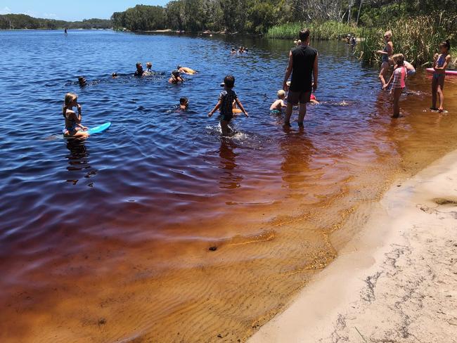 Lake Ainsworth, Lennox Head. Picture: Amanda Robbemond