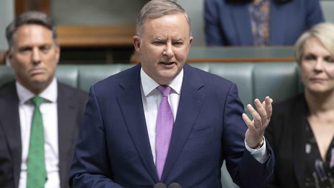 Anthony Albanese leads a Labor Party that long ago said goodbye to being careful with other people’s money. Picture: NCA NewsWire / Gary Ramage