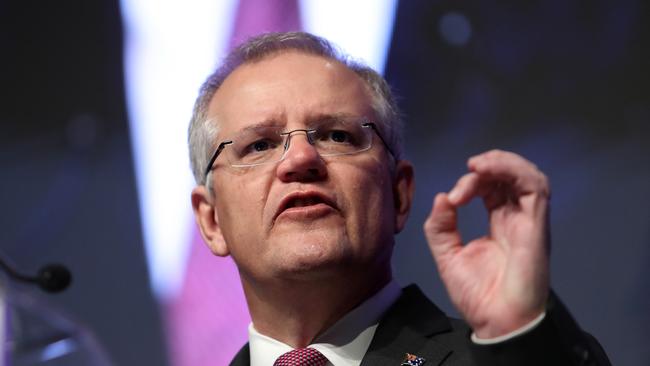 PM Scott Morrison softened the government’s opposition­ to the NZ deal, indicating he would consider it if parliament agreed to the ban. Picture Kym Smith